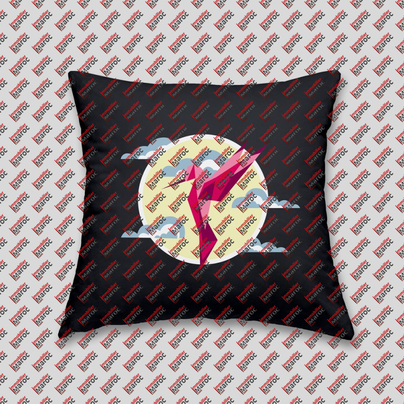 Coussin colibri