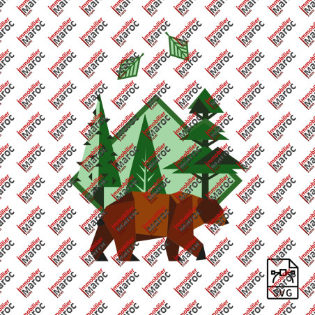 Illustration vectorielle Ours brun Illustration vectorielle Ours brun