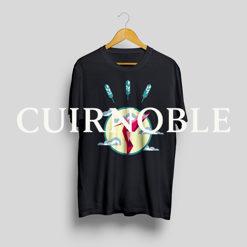 T-shirt imprimé colibri